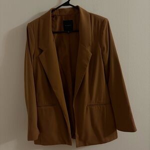 Dynamite Women's camel Blazer